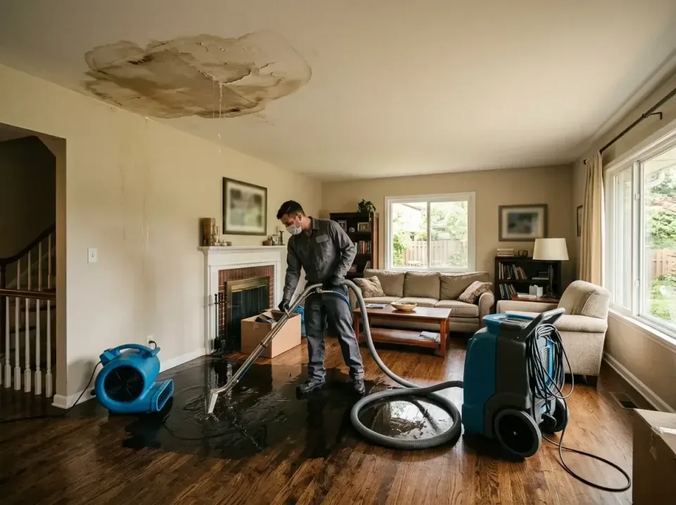 attic-pipe-burst-ceiling-drip-008 — frequently asked questions, Water Damage Restoration & Carpet Care in Marshfield Hills,…